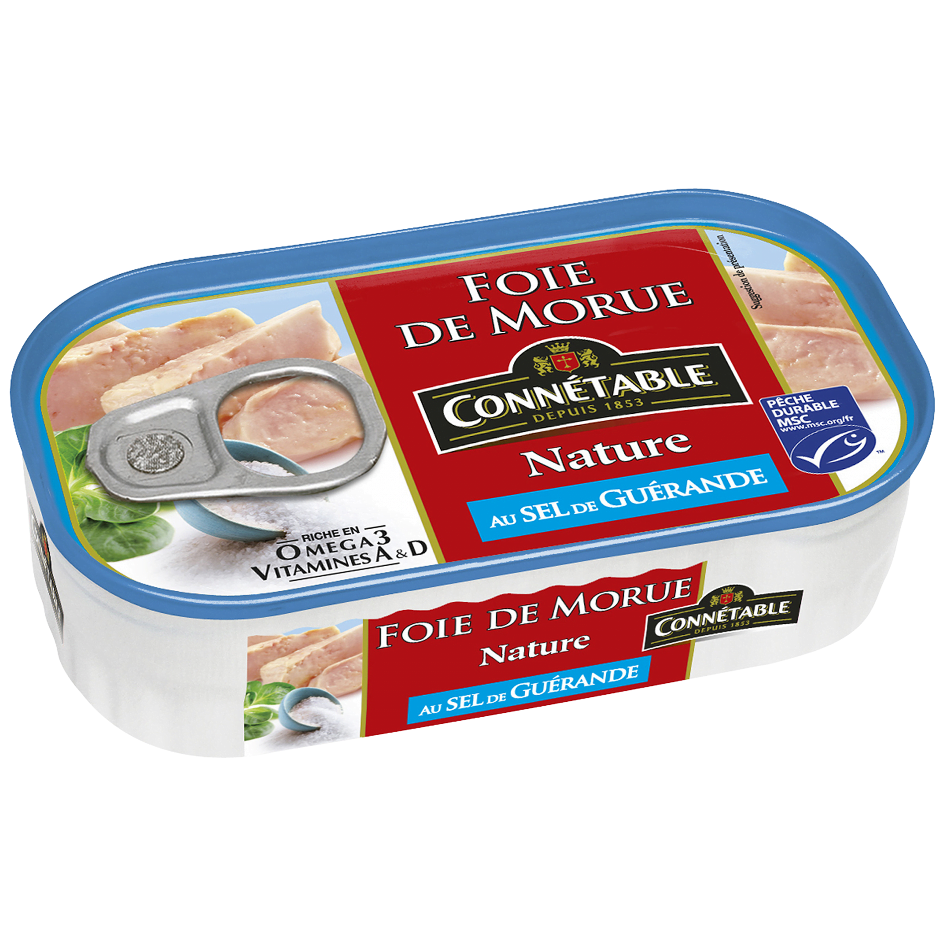 Foie De Morue Nature Au Sel De Gu Rande Conn Table