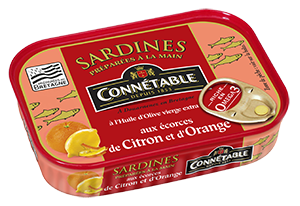 Agrumez vos assiettes avec nos sardines aux écorces de citron et d’orange