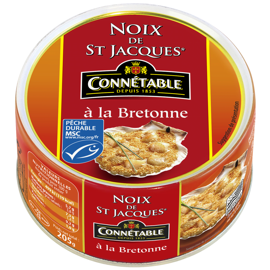Noix De Saint Jacques A La Bretonne Connetable