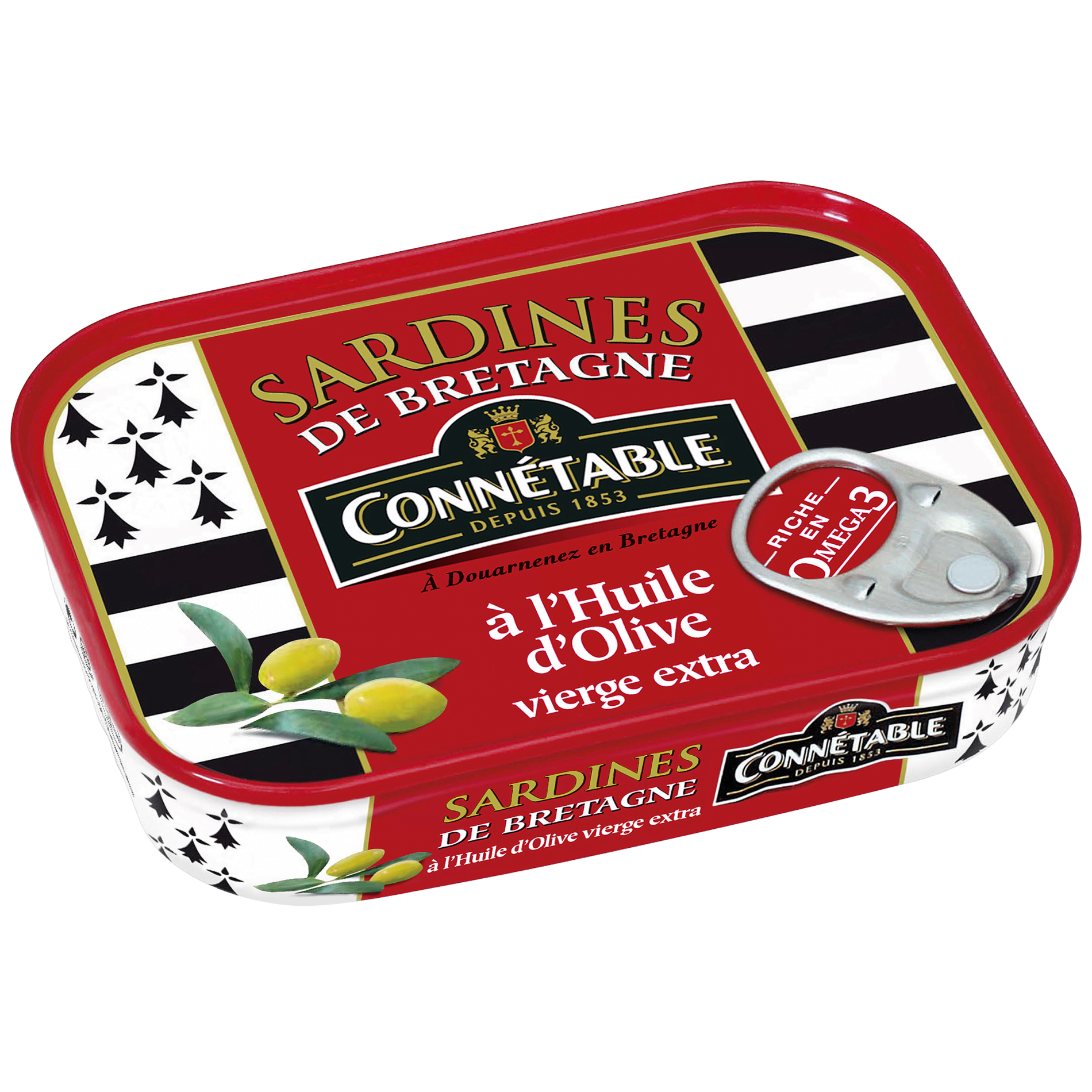 Sardines De Bretagne Lhuile Dolive Vierge Extra Conn Table