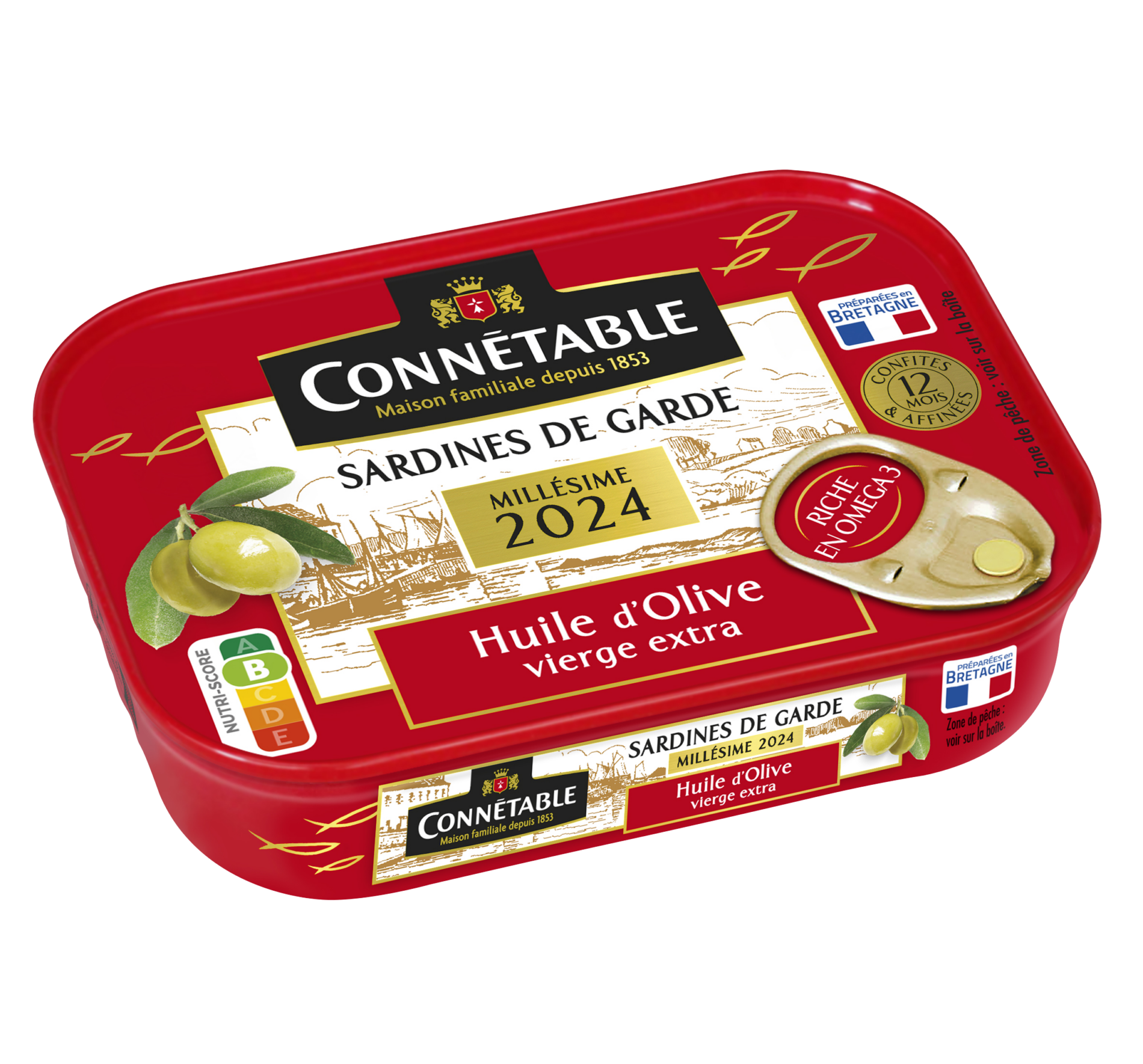 Sardines de Garde, confites et affinées 12 mois