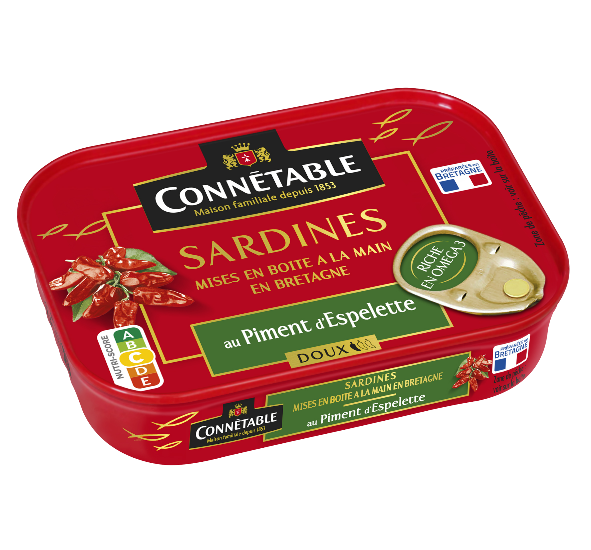 Sardines, au Piment d'Espelette