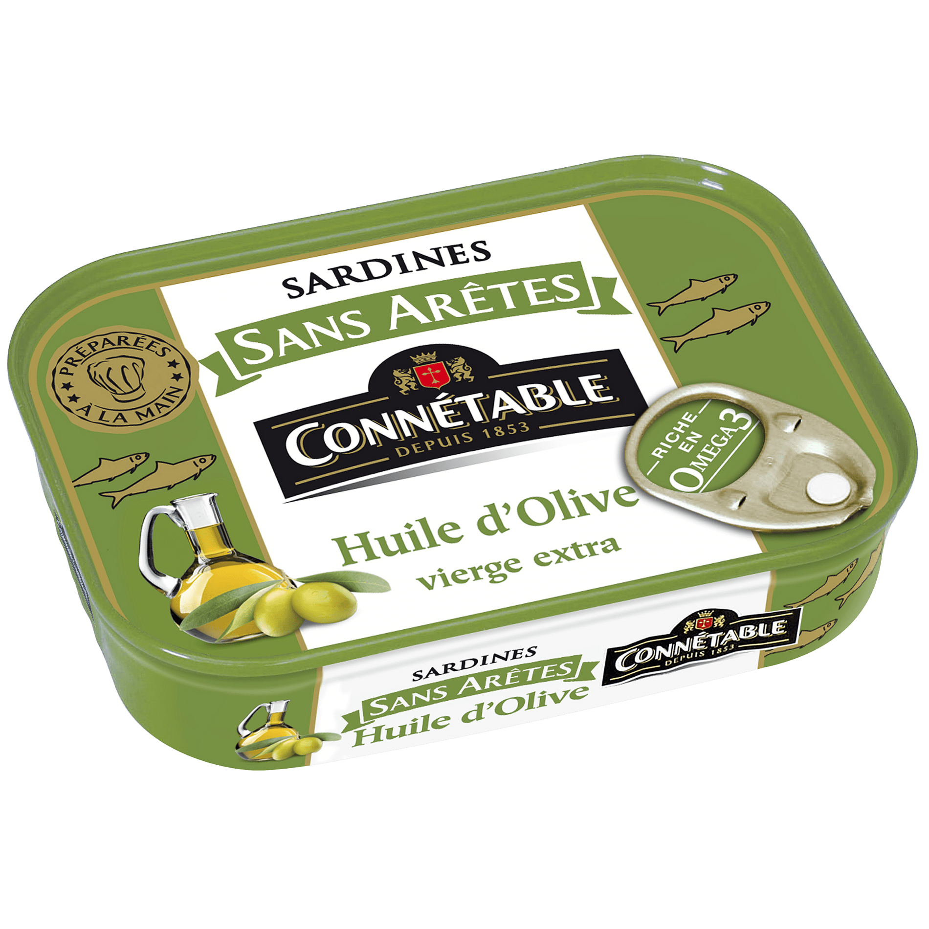 Sardine Sans Arêtes, à l'huile d'olive vierge extra