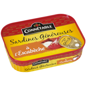Sardines Généreuses, à l'Escabèche