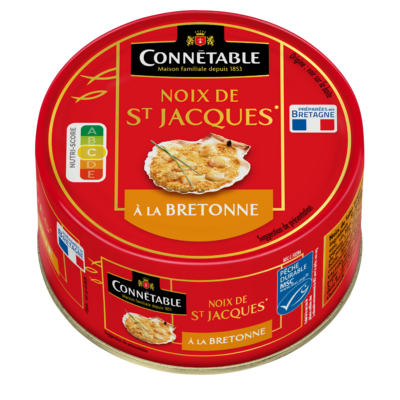 Noix de St Jacques, à la bretonne