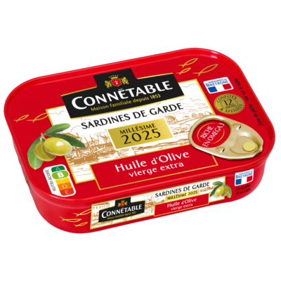 Sardines de Garde, confites et affinées 12 mois