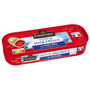 Filets de maquereaux au naturel