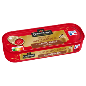 Filets de maquereaux à la moutarde de Dijon