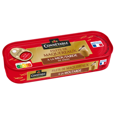 Filets de maquereaux à la moutarde de Dijon