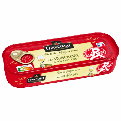 Filets de maquereaux Label Rouge, marinés au Muscadet et aux aromates