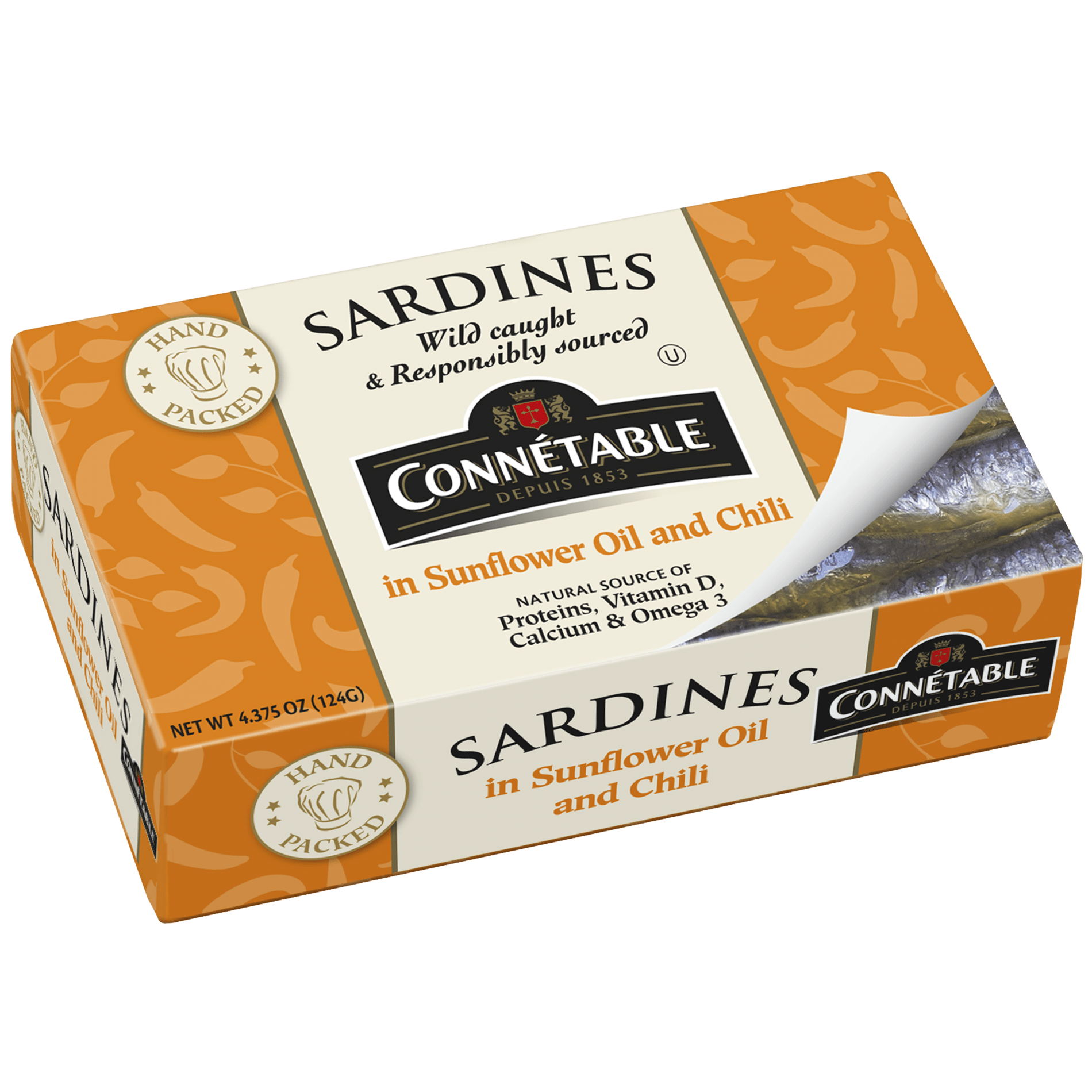 Our Plain Sardines, In Sunflower Oil & Chili