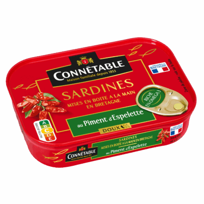 Sardines, au Piment d’Espelette