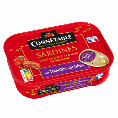 Sardines, aux tomates séchées
