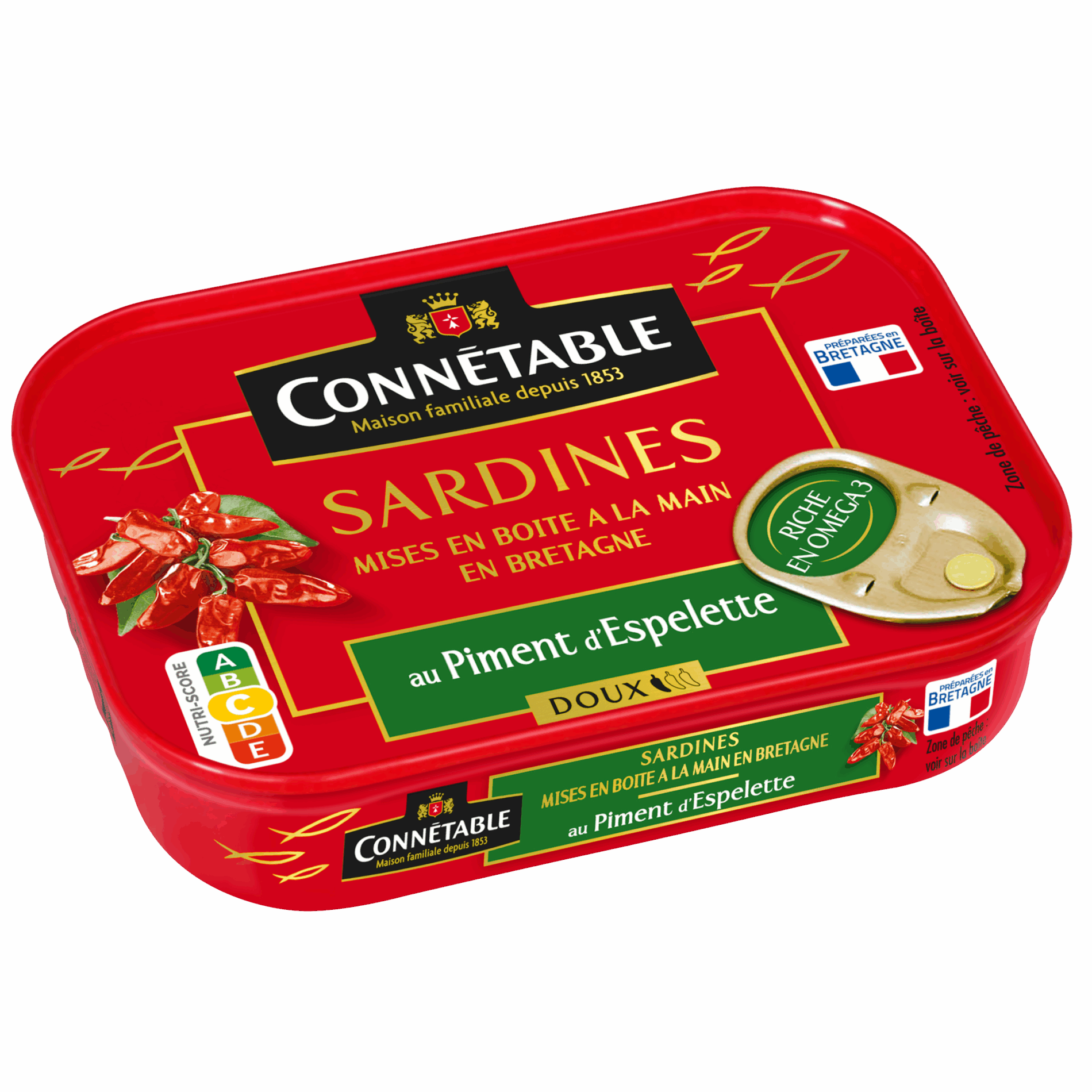 Sardines, au Piment d'Espelette