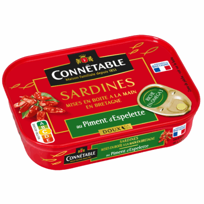 Sardines, au Piment d’Espelette