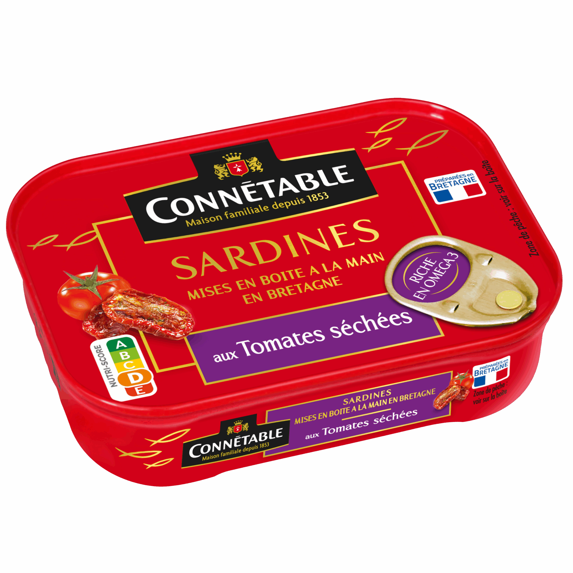 Sardines, aux tomates séchées