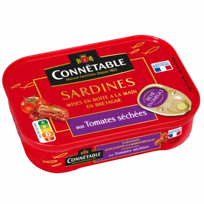 Sardines, aux tomates séchées