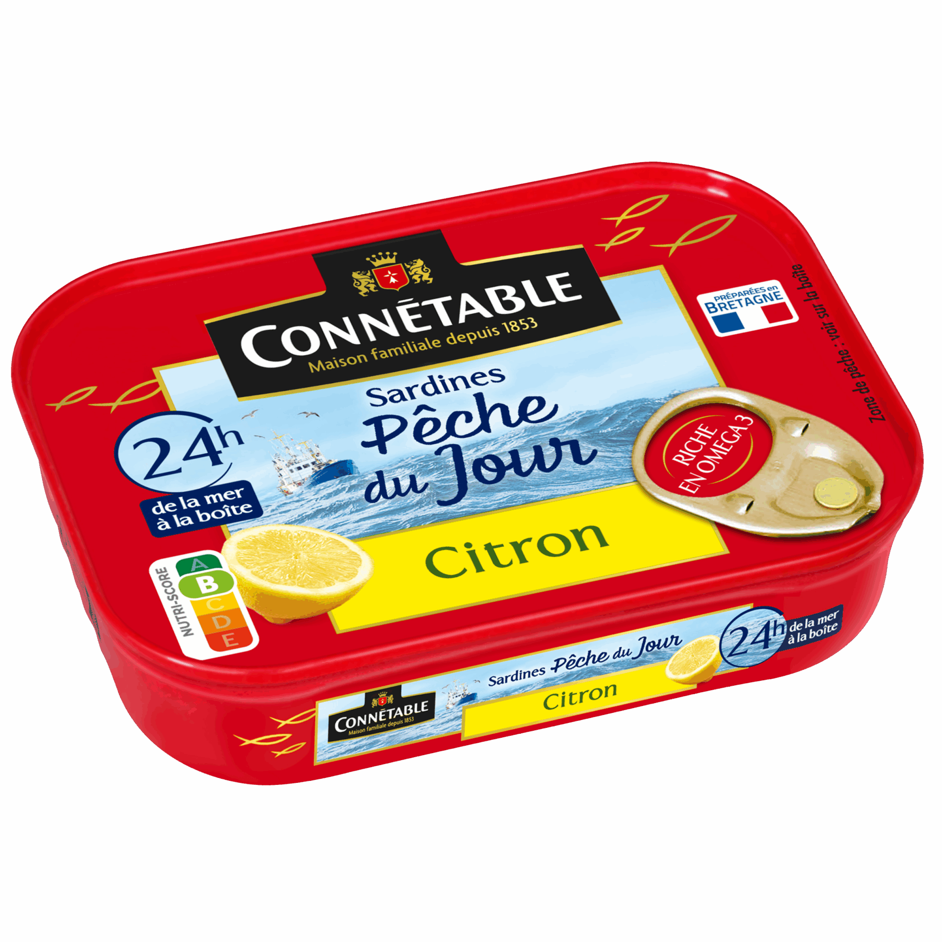 Sardines Pêche du Jour au citron