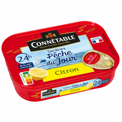 Sardines Pêche du Jour au citron