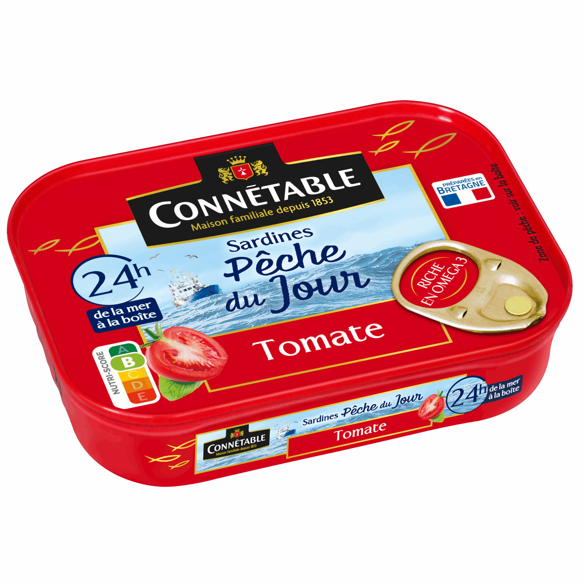 Sardines Pêche du Jour à la tomate