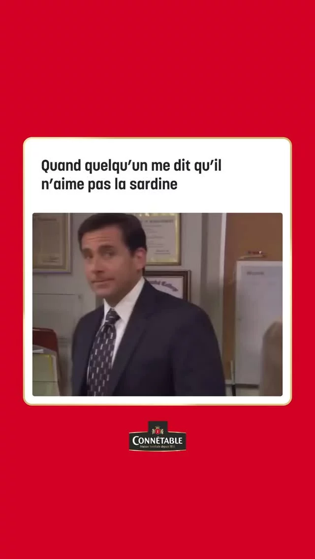 Gare si on tombe sur LA personne qui n’aime pas les sardines ! 
Sinon on vous proposera du thon ou du maquereau 👀

Des fans de sardines par ici ? 👋🏼